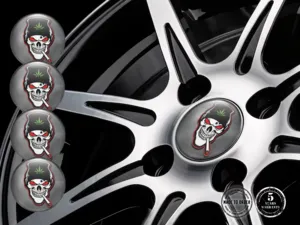 Emblemi Ruota Premium Edizione Badge Cupola Tuning